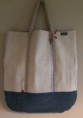 Leinen Jeans Tote